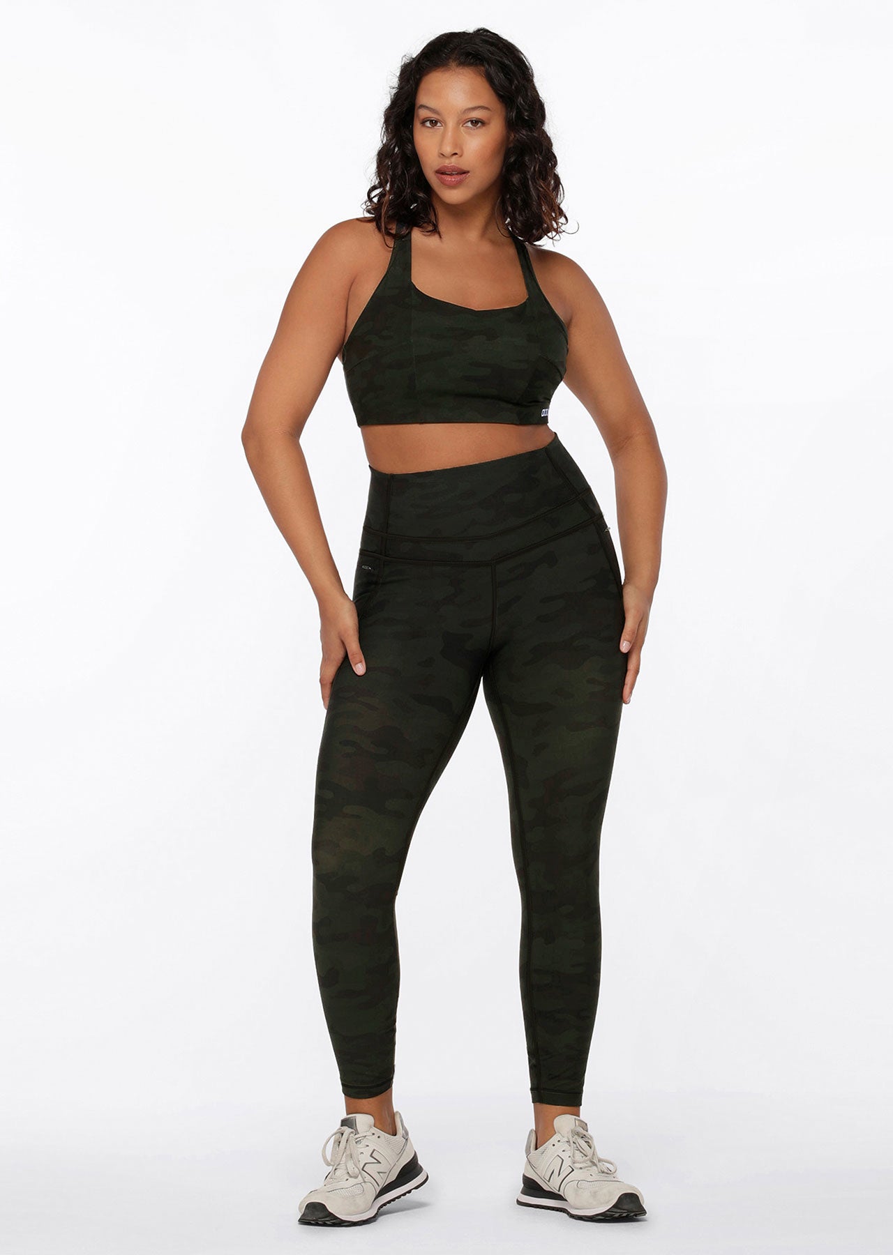 Lorna Jane Tropic Safari Stomach Support Ankle Biter Leggings - Tropical Safari Print