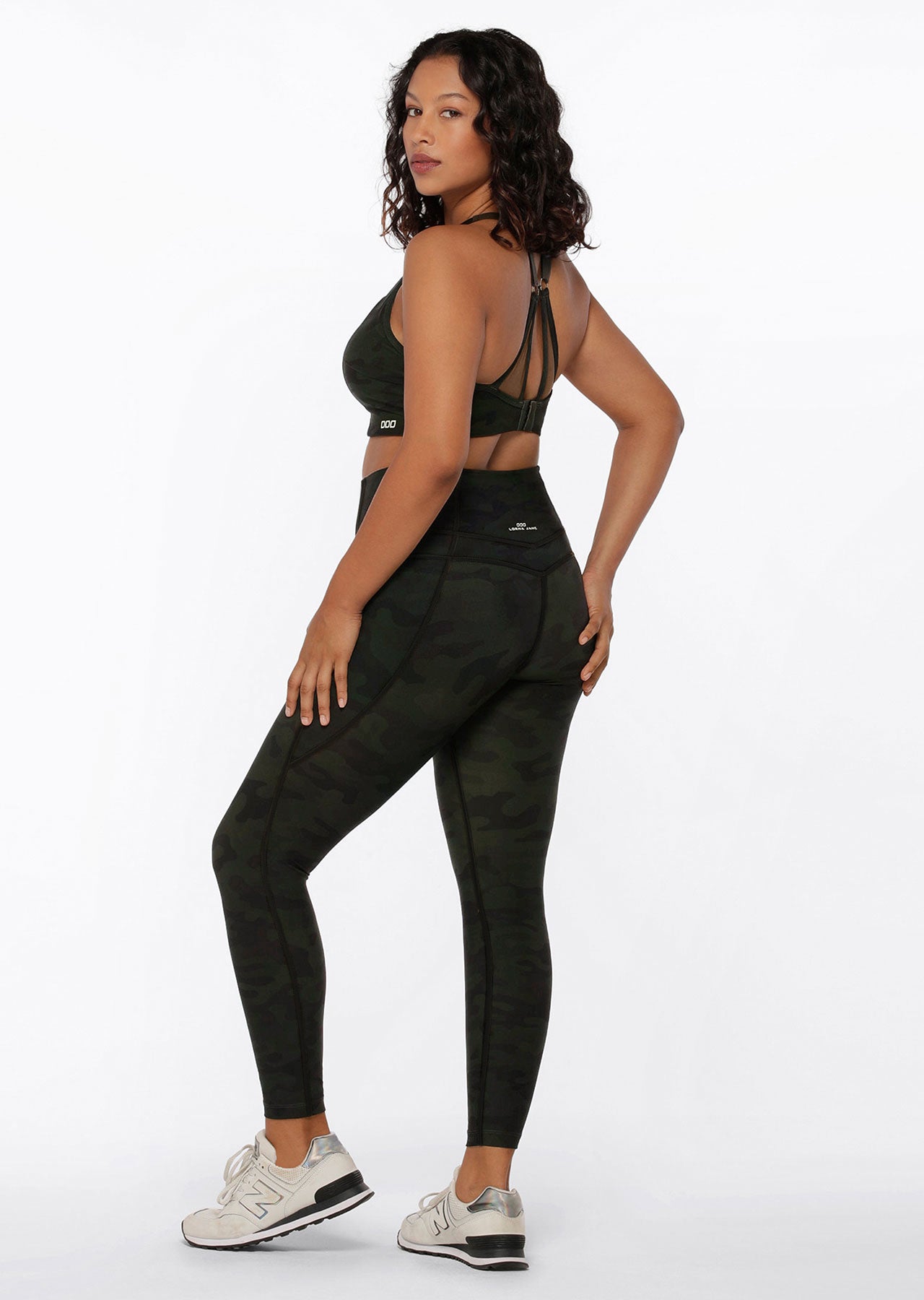 Lorna Jane Tropic Safari Stomach Support Ankle Biter Leggings - Tropical Safari Print