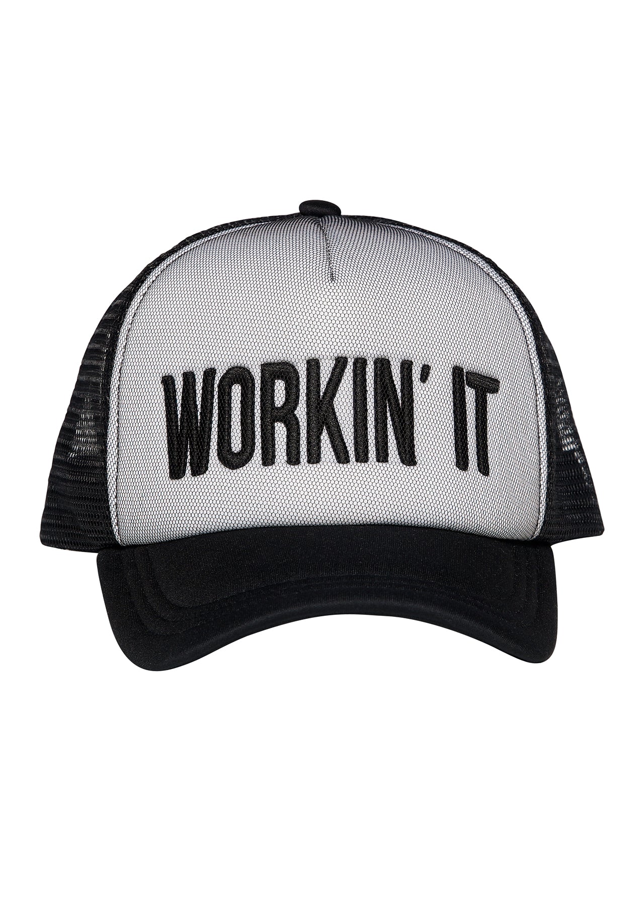 Lorna Jane Trucker Hat - White/Black