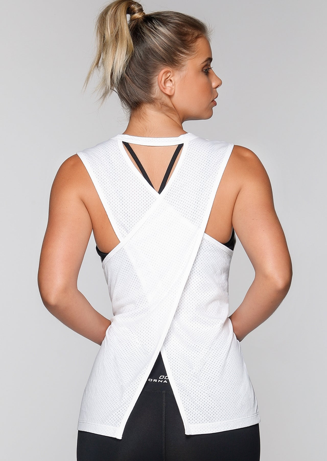 Lorna Jane Try Again Tank - White
