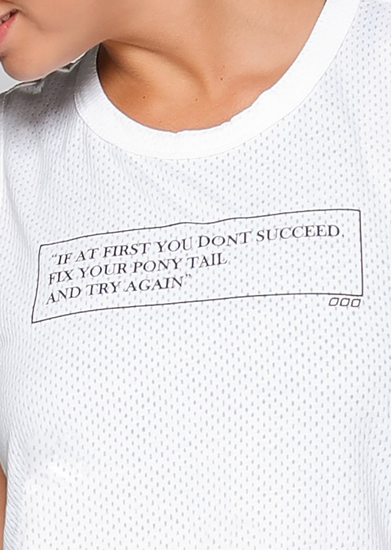 Lorna Jane Try Again Tank - White