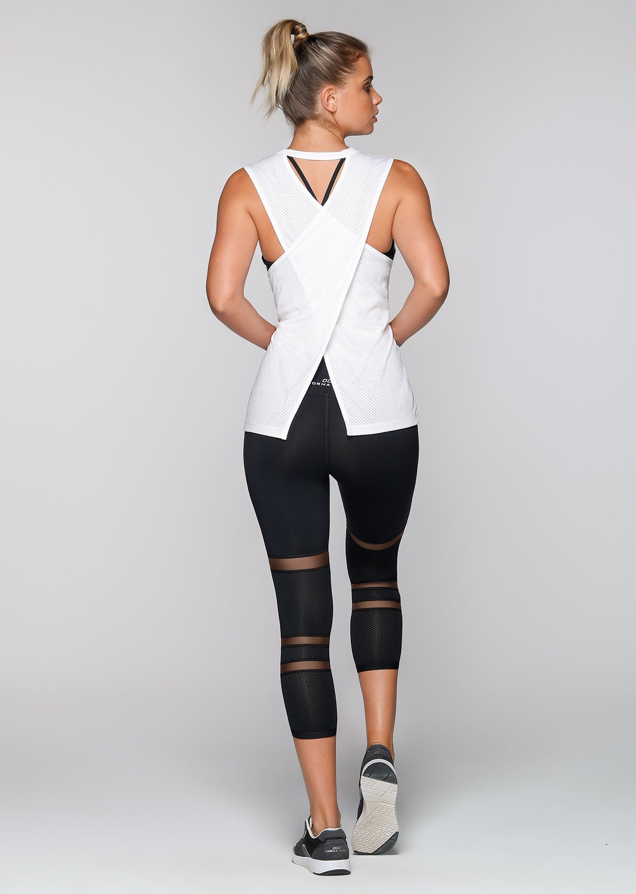 Lorna Jane Try Again Tank - White