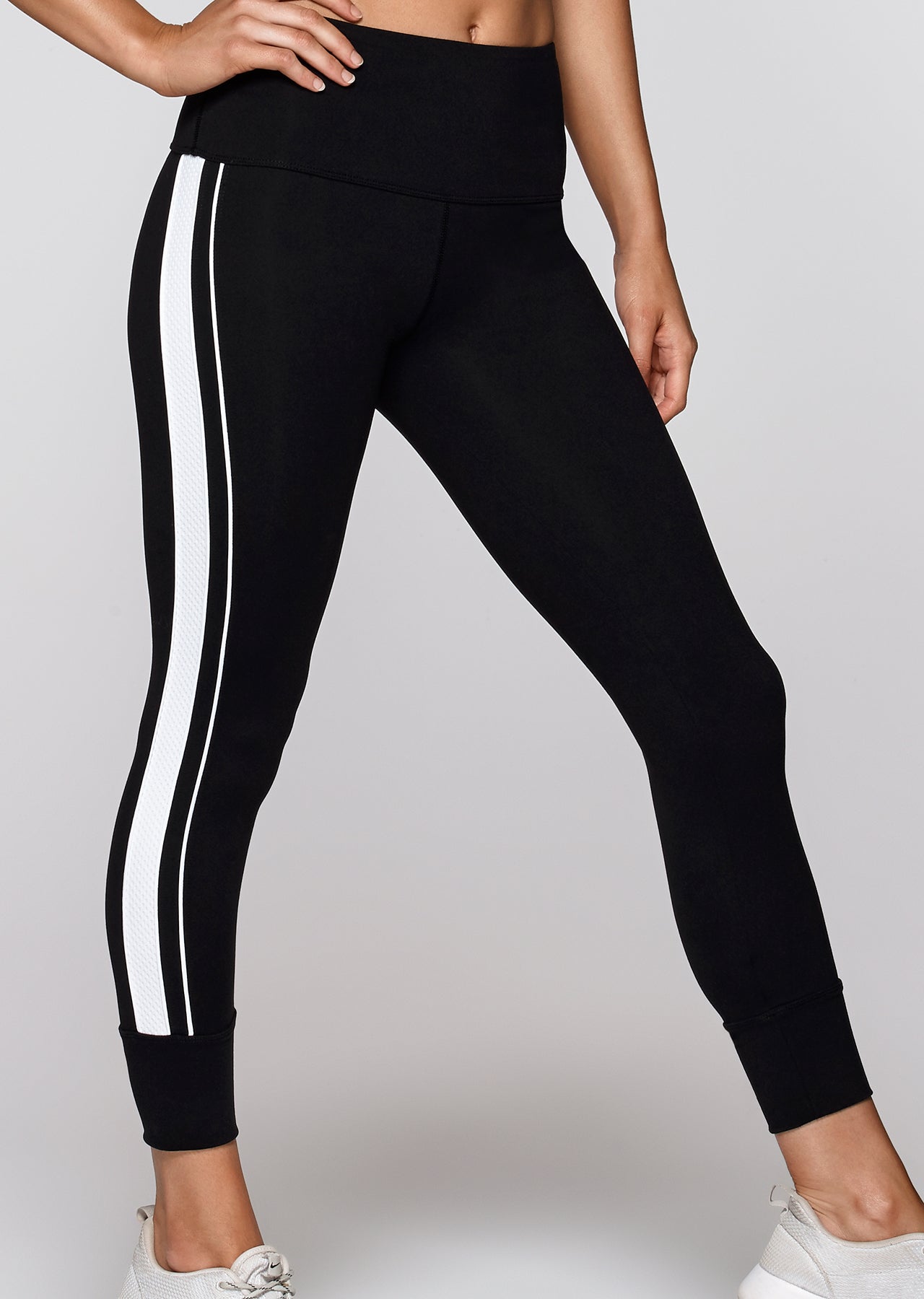 Lorna Jane Tux Lux Core Ankle Biter Tight - Black