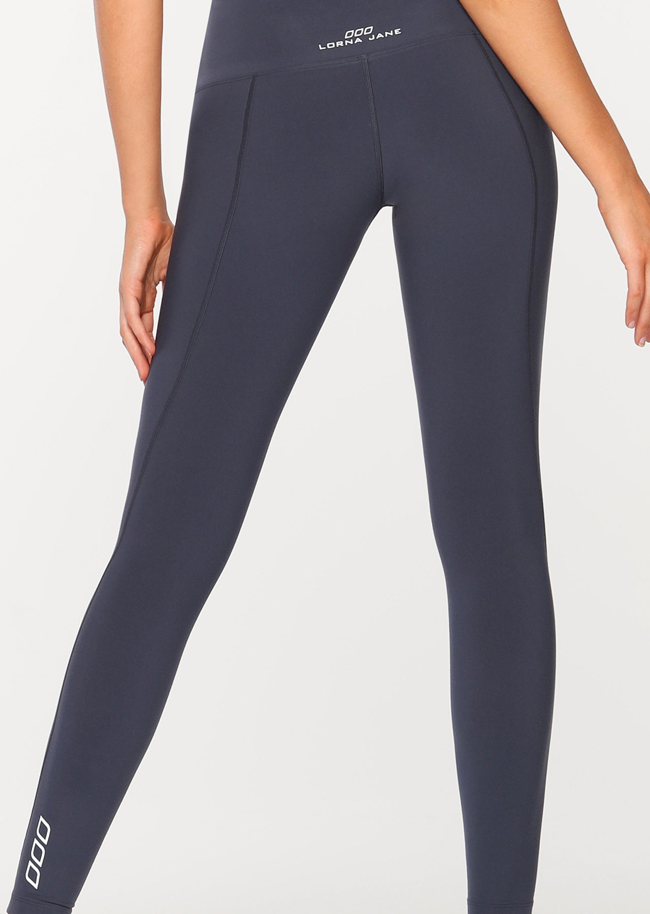 Lorna Jane Twiggy F/L Tight - Ash Blue