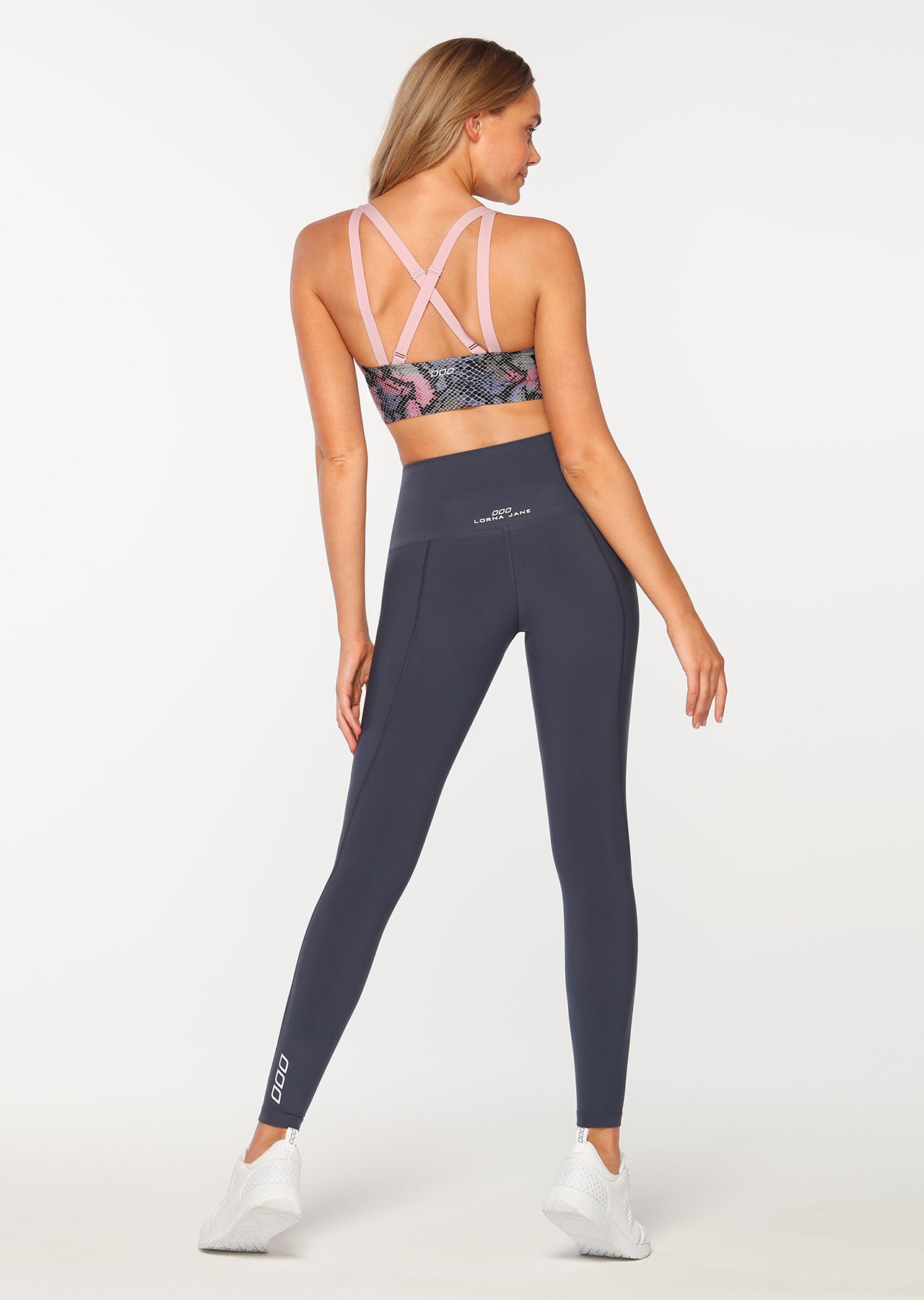 Lorna Jane Twiggy F/L Tight - Ash Blue