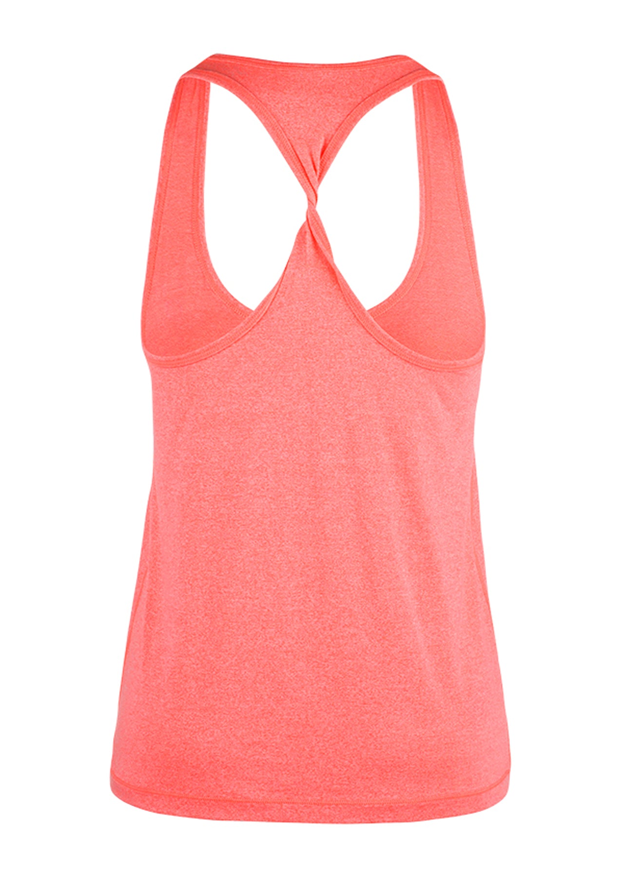 Lorna Jane Twisted Excel Tank - Neon Melon Marl
