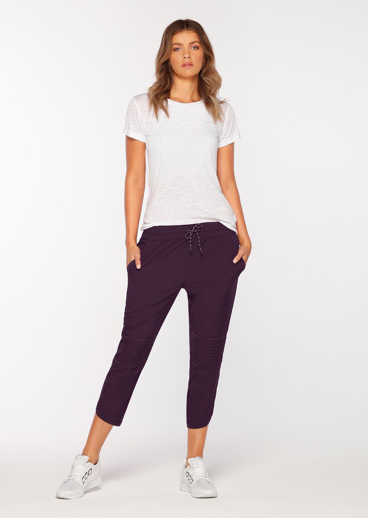Lorna Jane Ultimate Active 7/8 Pants - Dark Grape