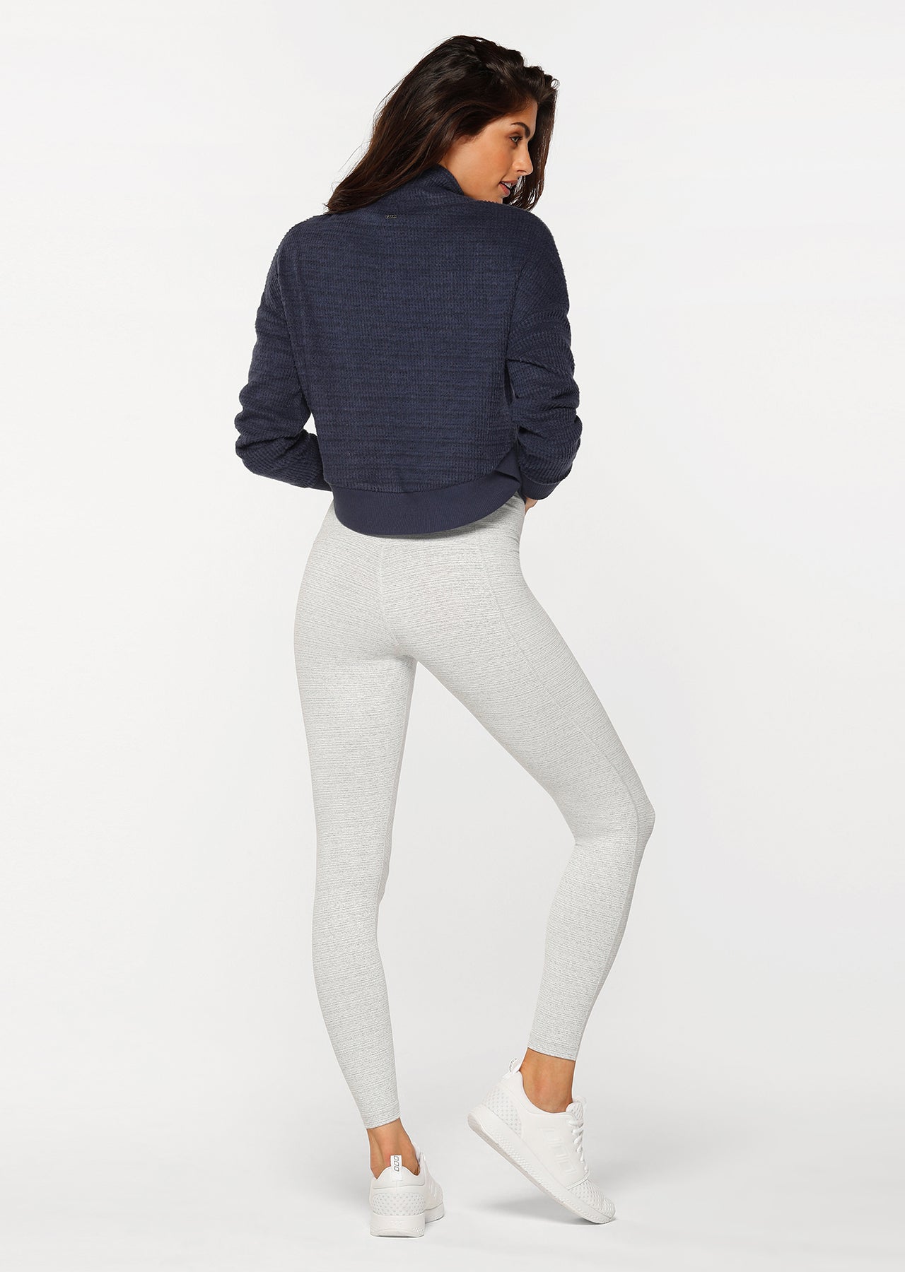 Lorna Jane Ultimate Brushed Long Sleeve Top - French Navy