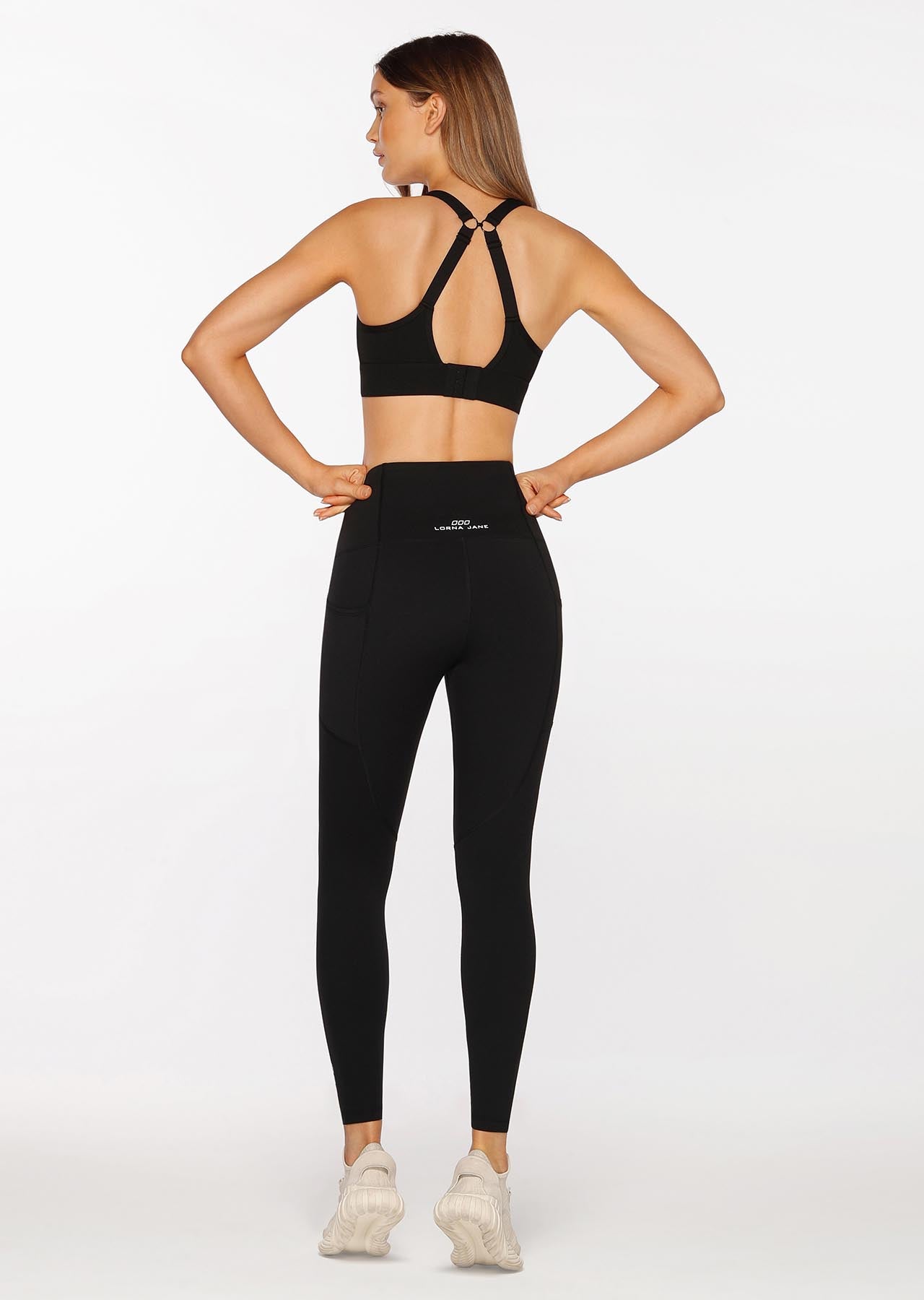 Lorna Jane Ultimate Compression Full Length Tight - Black