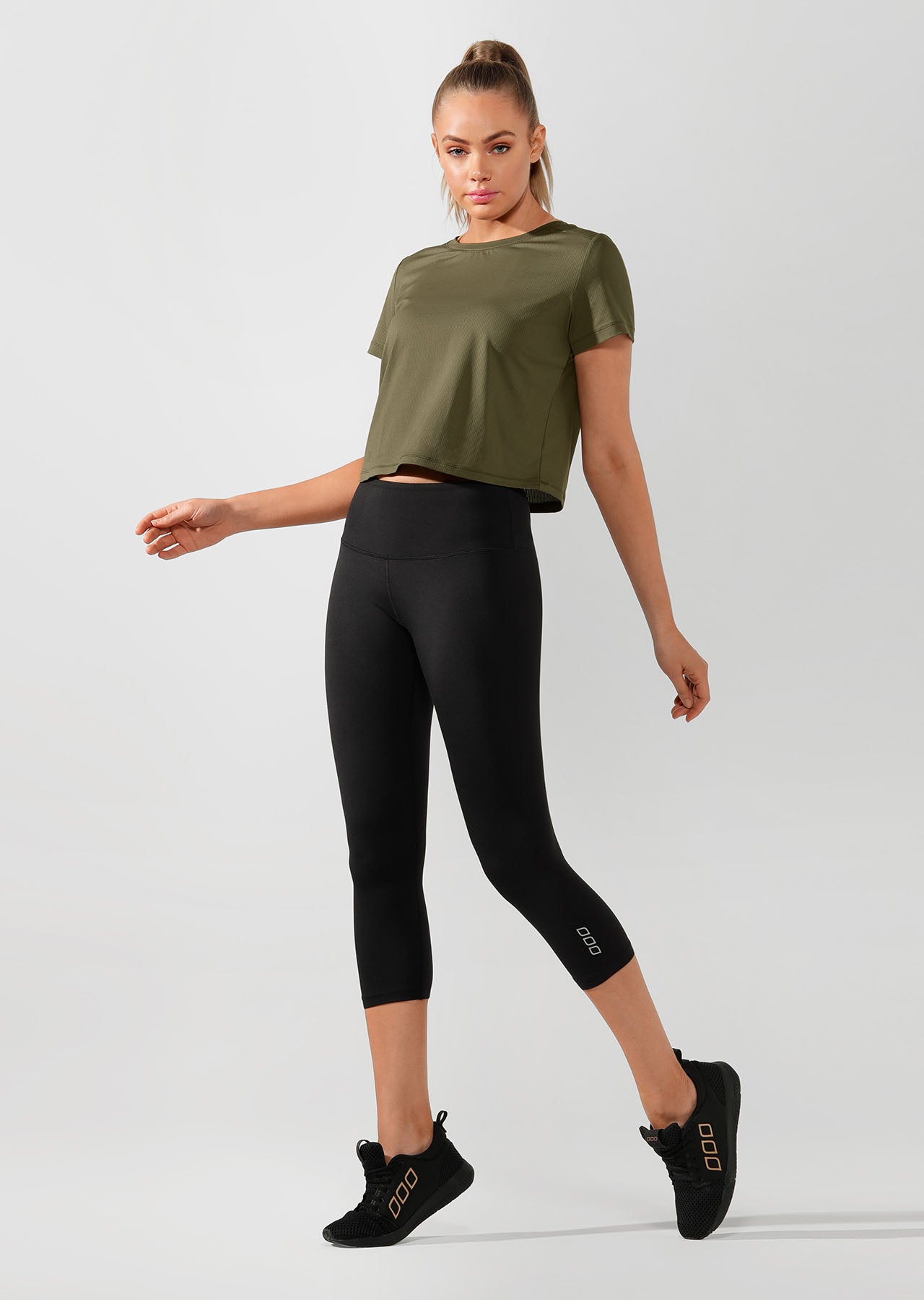 Lorna Jane Ultimate Recycled 7/8 Tight - Black