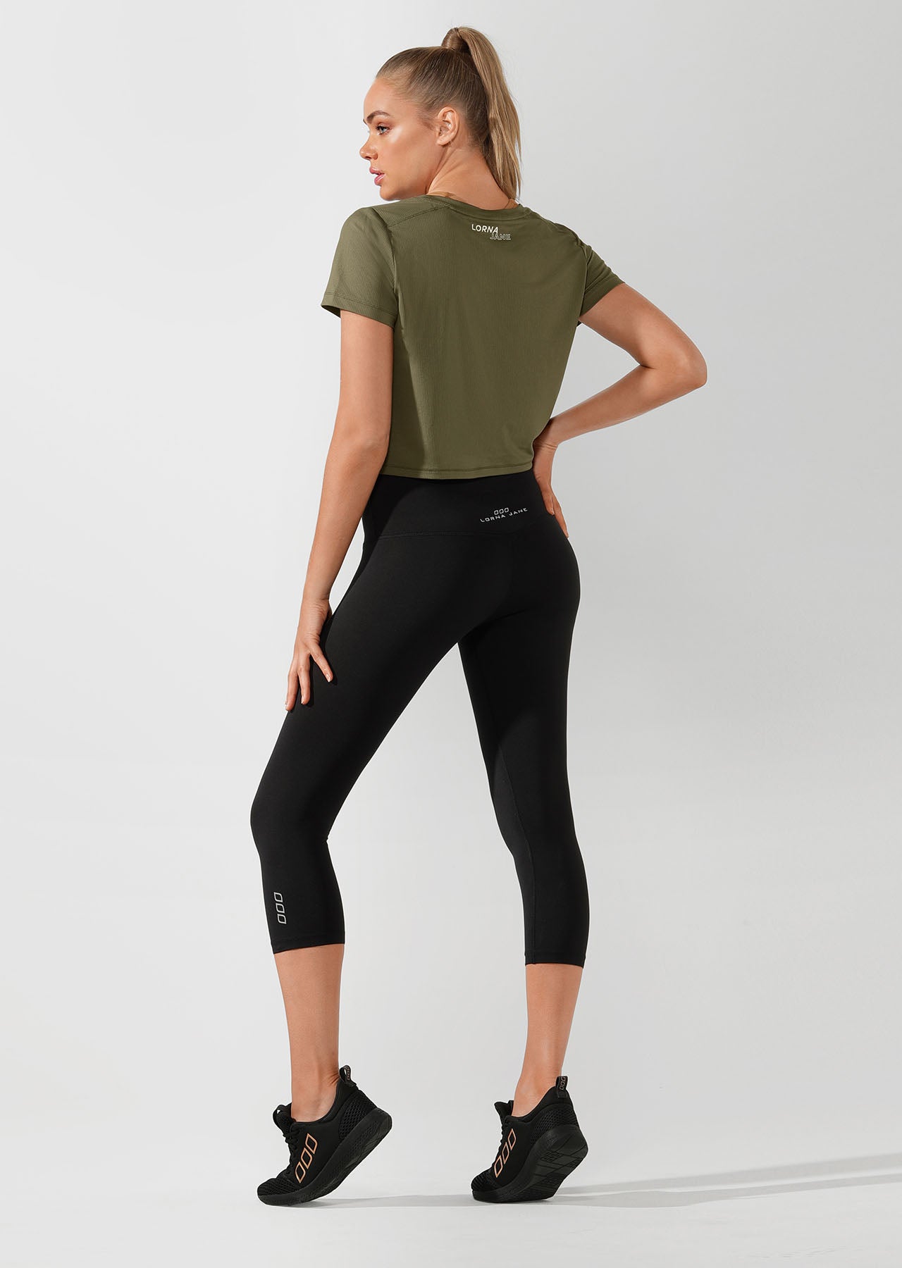 Lorna Jane Ultimate Recycled 7/8 Tight - Black