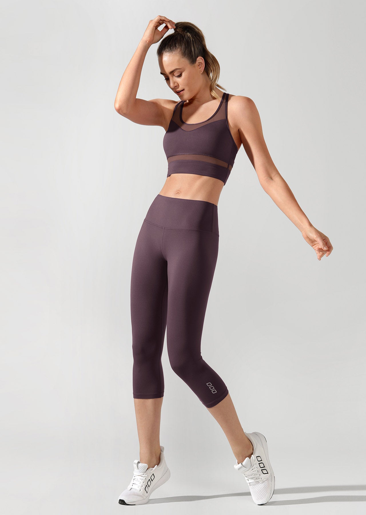 Lorna Jane Ultimate Recycled 7/8 Tight - Soft Violet