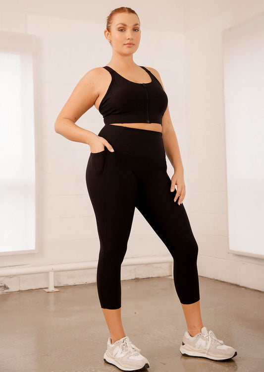 Lorna Jane Ultimate Excel 7/8 Leggings - Black