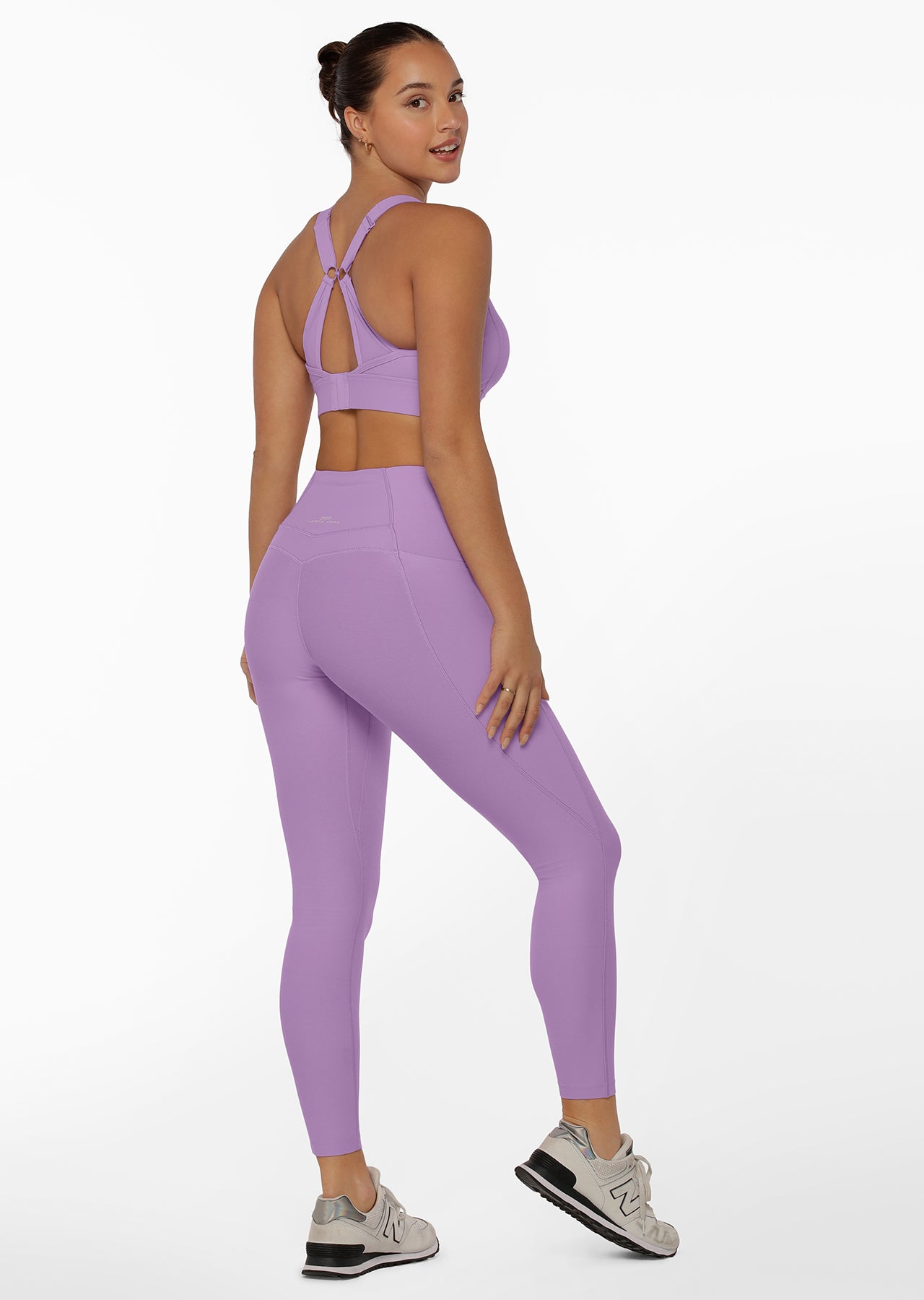 Lorna Jane Ultimate Excel Ankle Biter Leggings - Lilac Buzz