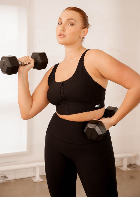 Lorna Jane Ultimate Excel Sports Bra - Black