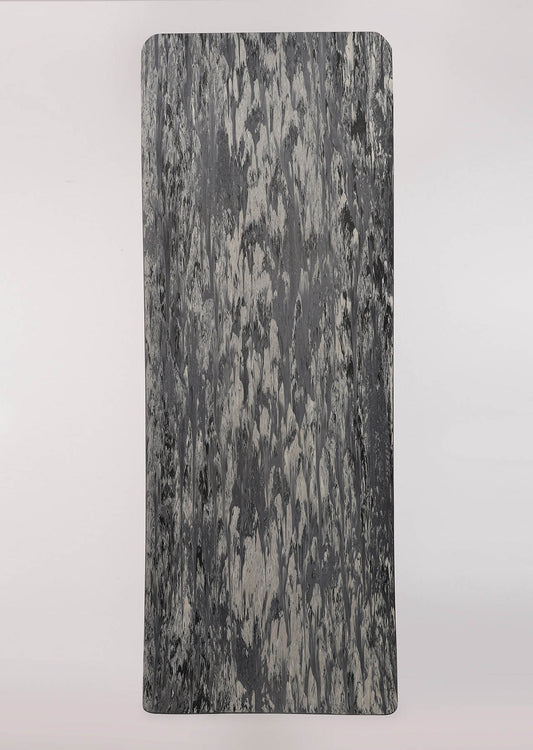 Lorna Jane Ultimate Non-Slip Yoga Mat - Titanium Marble