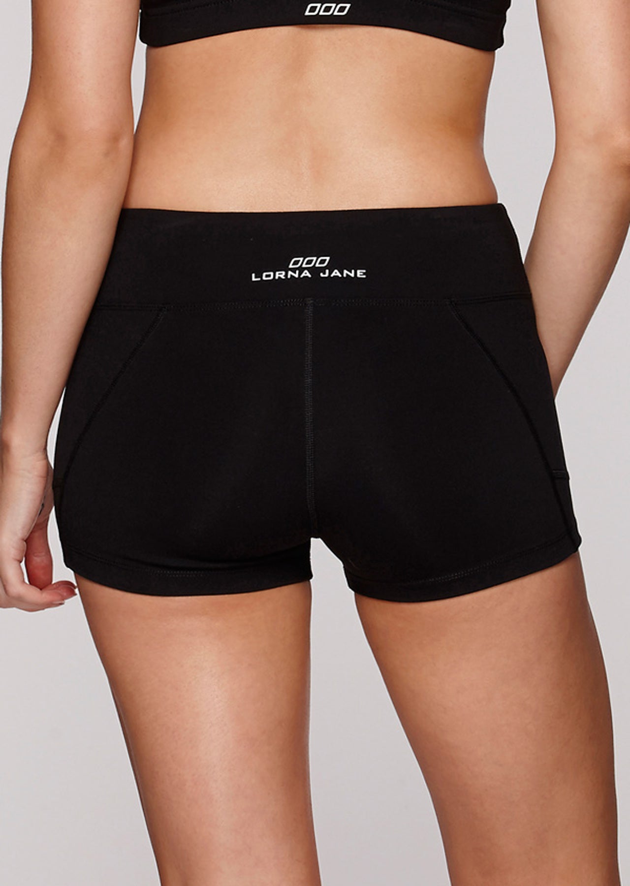 Lorna Jane Ultimate Support Short Tight - Black