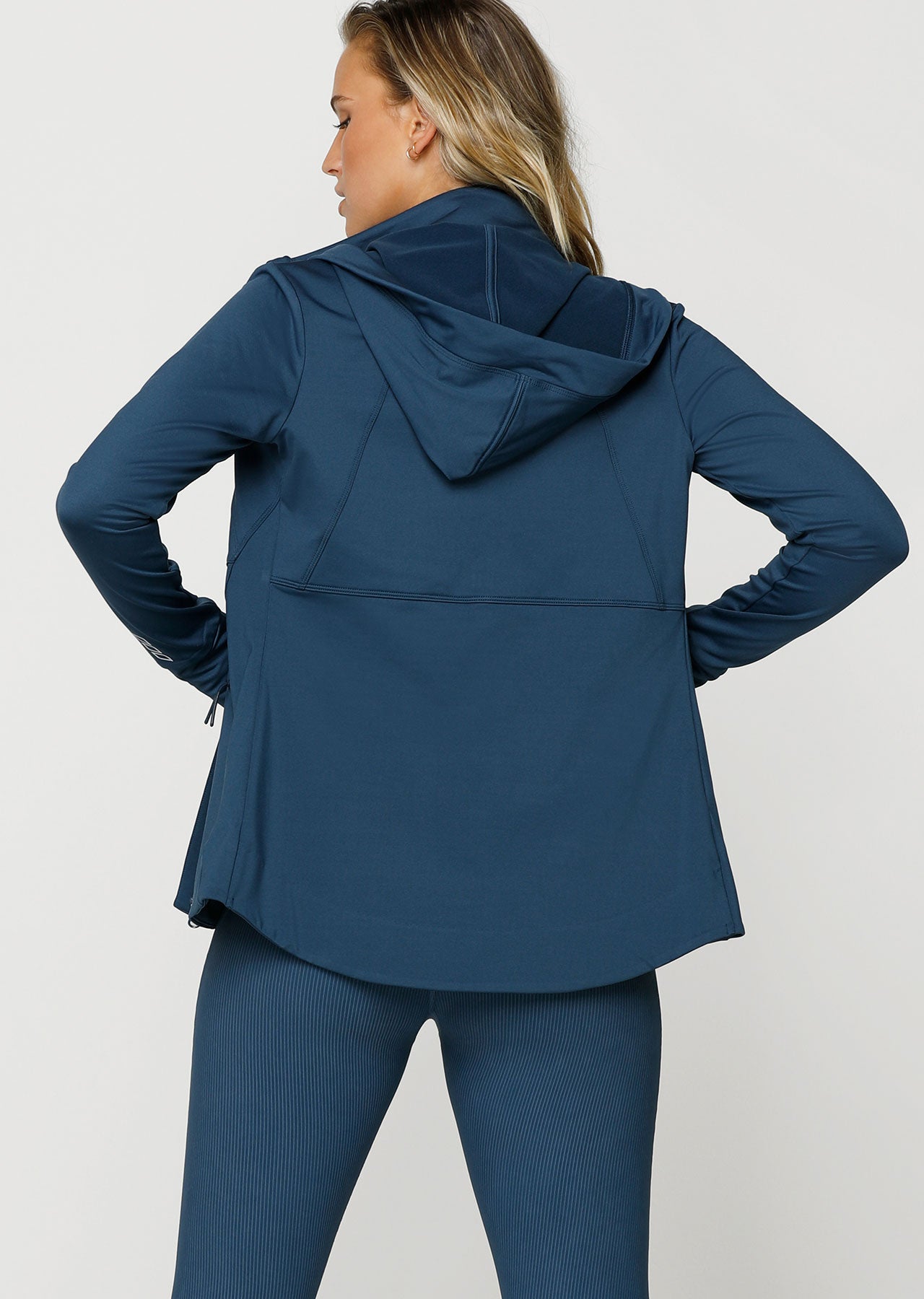 Lorna Jane Ultimate Thermal Hoodie - Pale Indigo