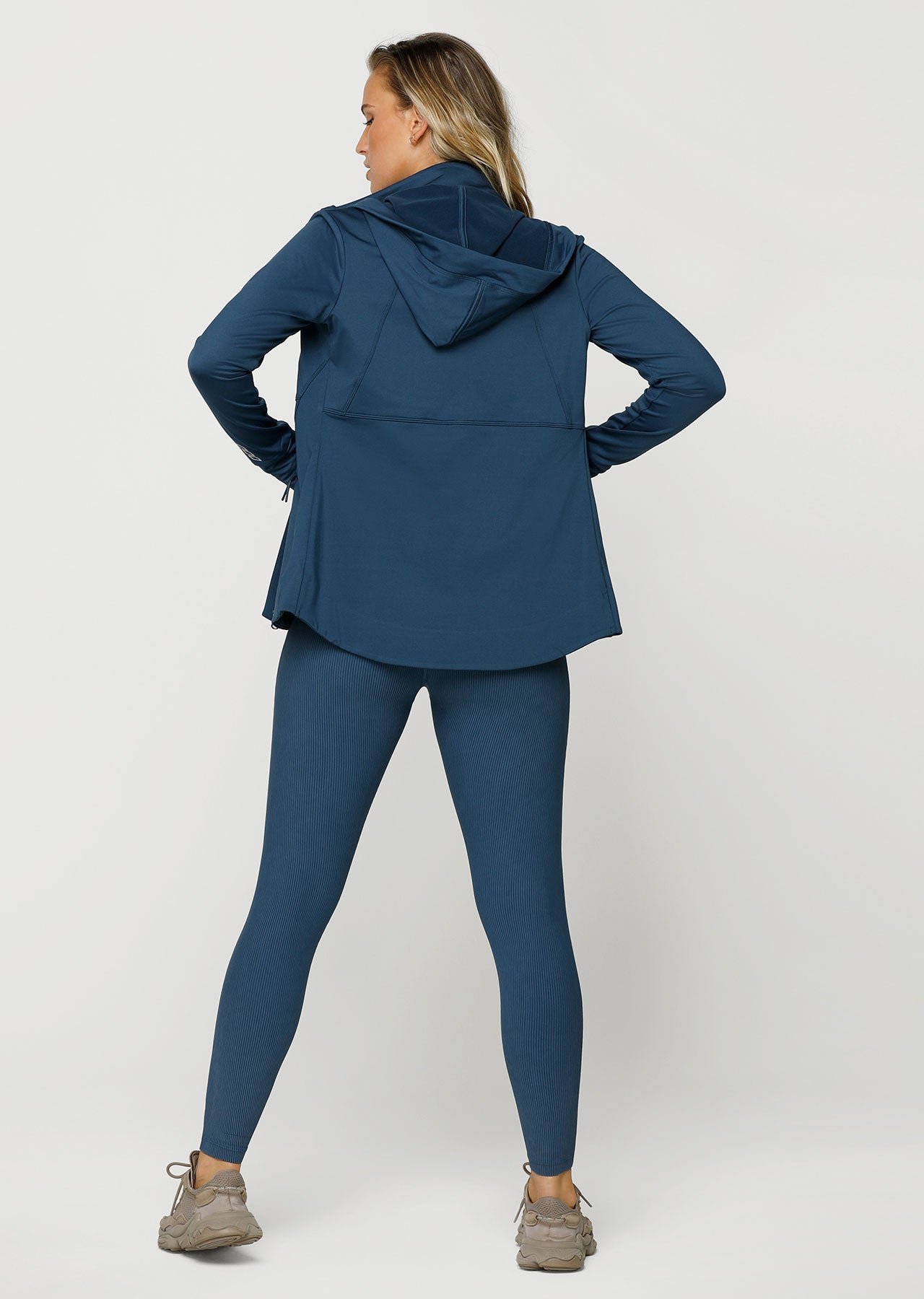 Lorna Jane Ultimate Thermal Hoodie - Pale Indigo
