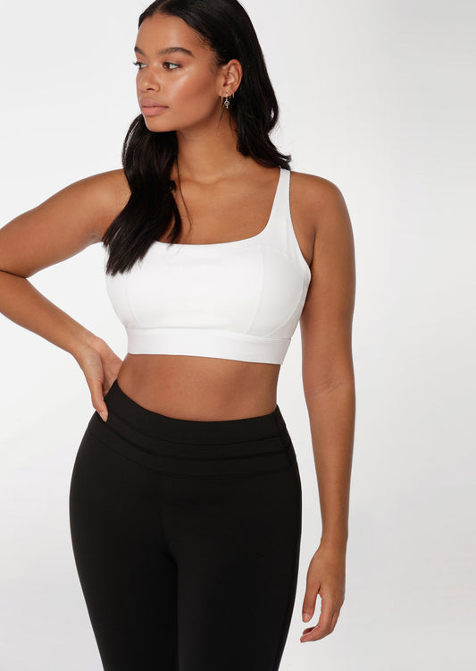 Lorna Jane Ultra Fine Sports Bra - White