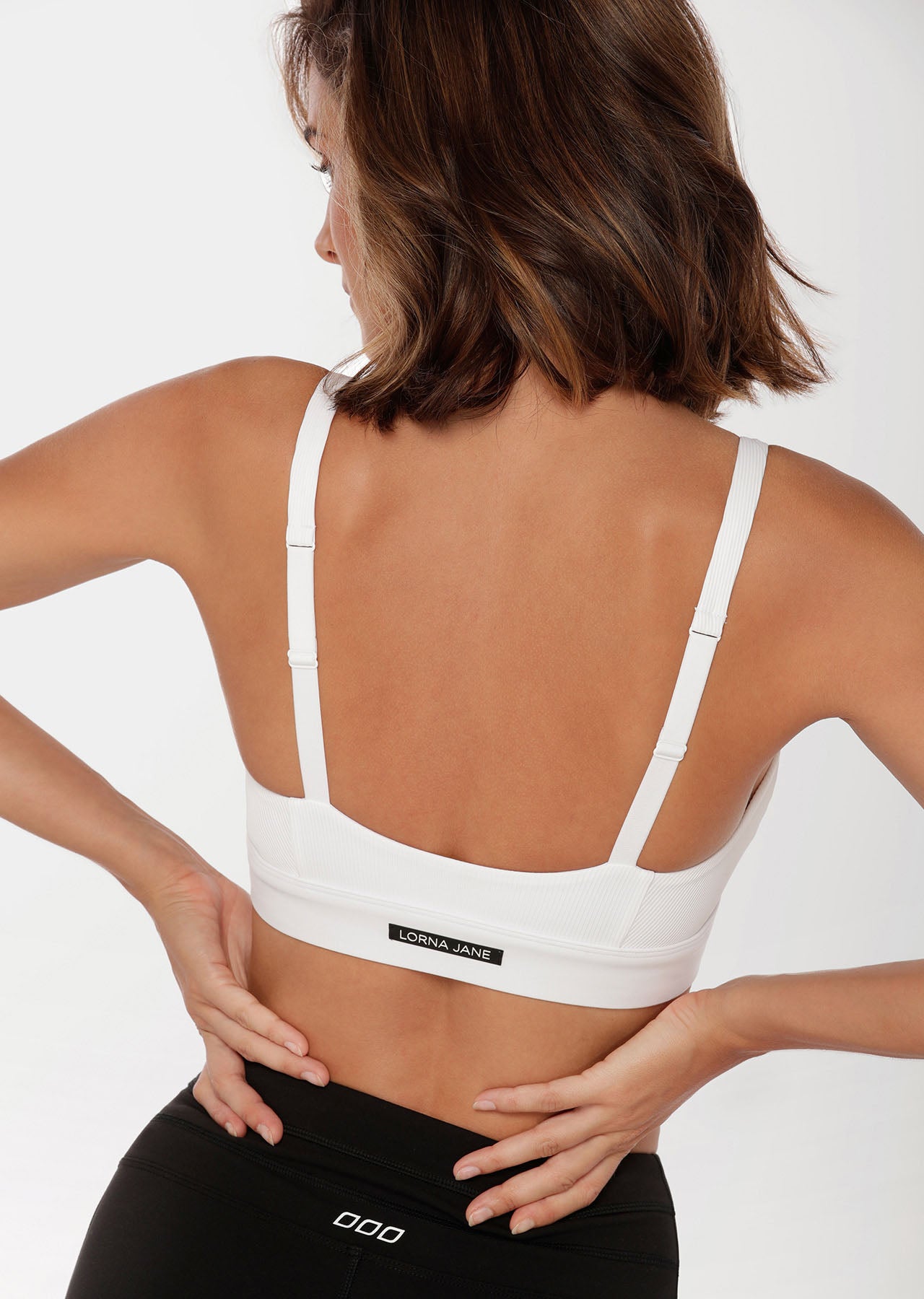 Lorna Jane Ultra Fine Sports Bra - White