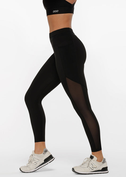 Lorna Jane Ultra Hold Booty Ankle Biter Leggings - Black