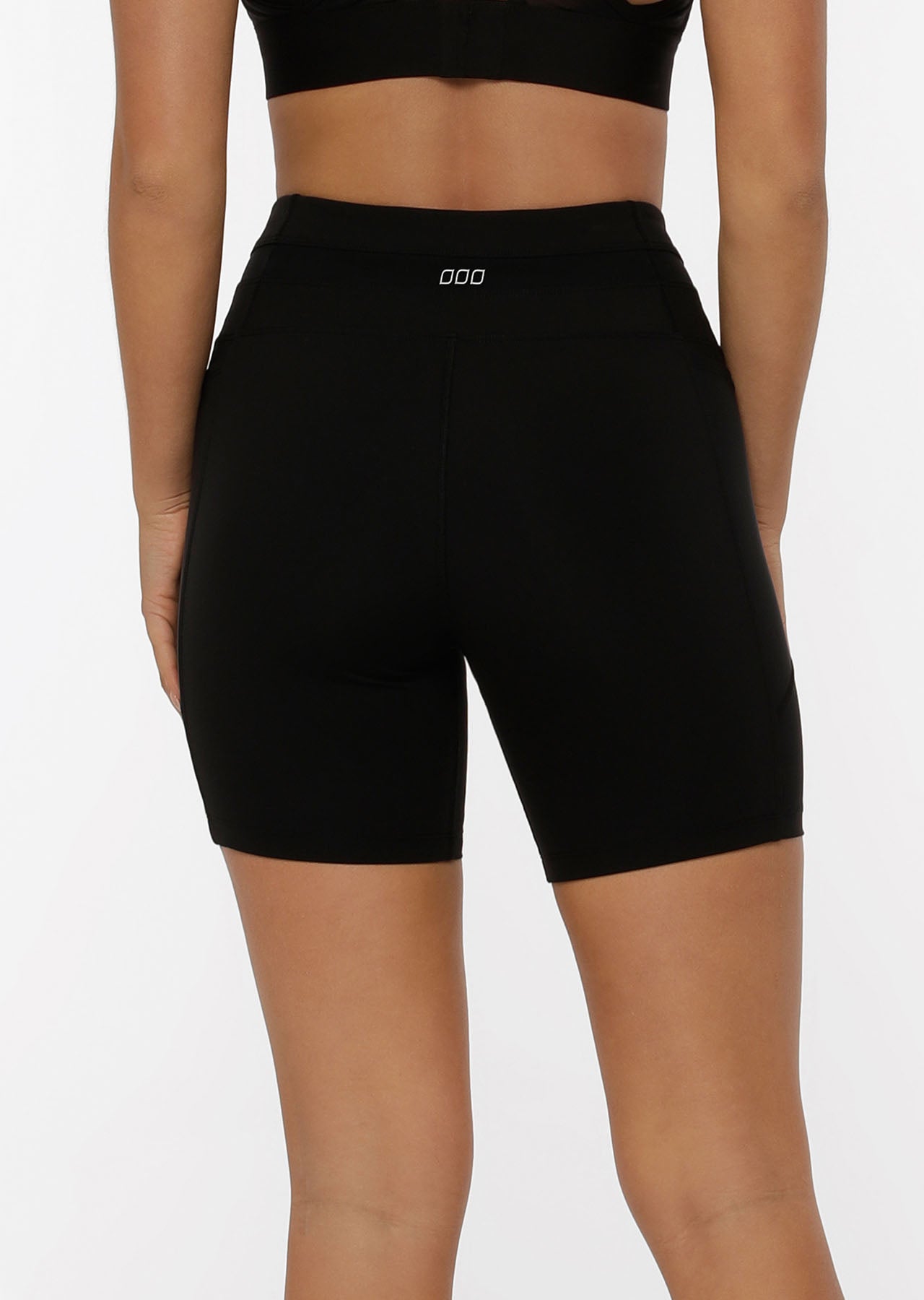 Lorna Jane Ultra Hold Booty Bike Shorts - Black