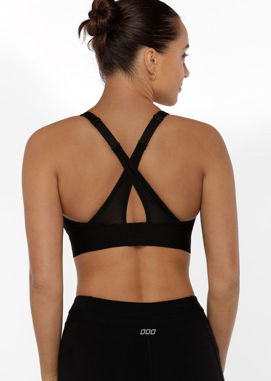 Lorna Jane Ultra Hold Sports Bra - Black