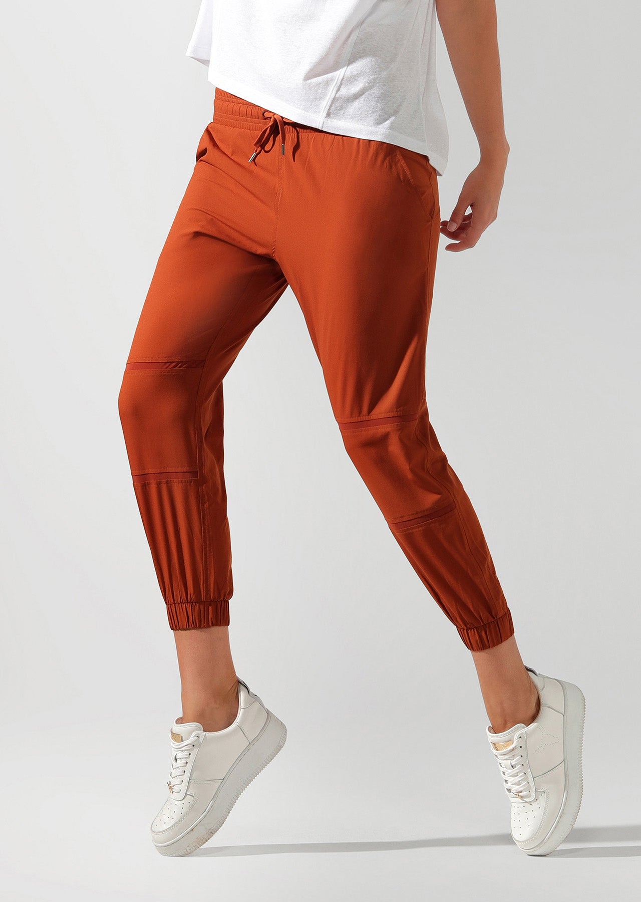 Lorna Jane Ultra Lite Active Pants - Dark Rust