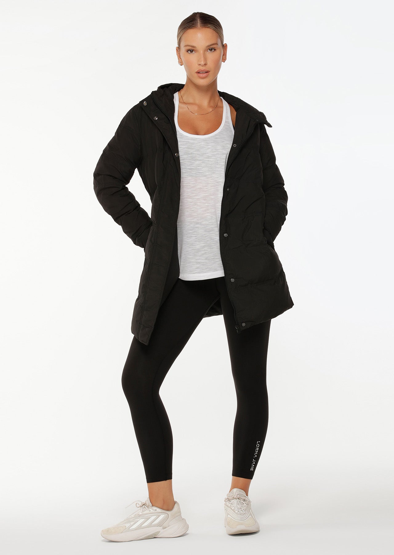 Lorna Jane Ultra Lite Down Jacket - Black
