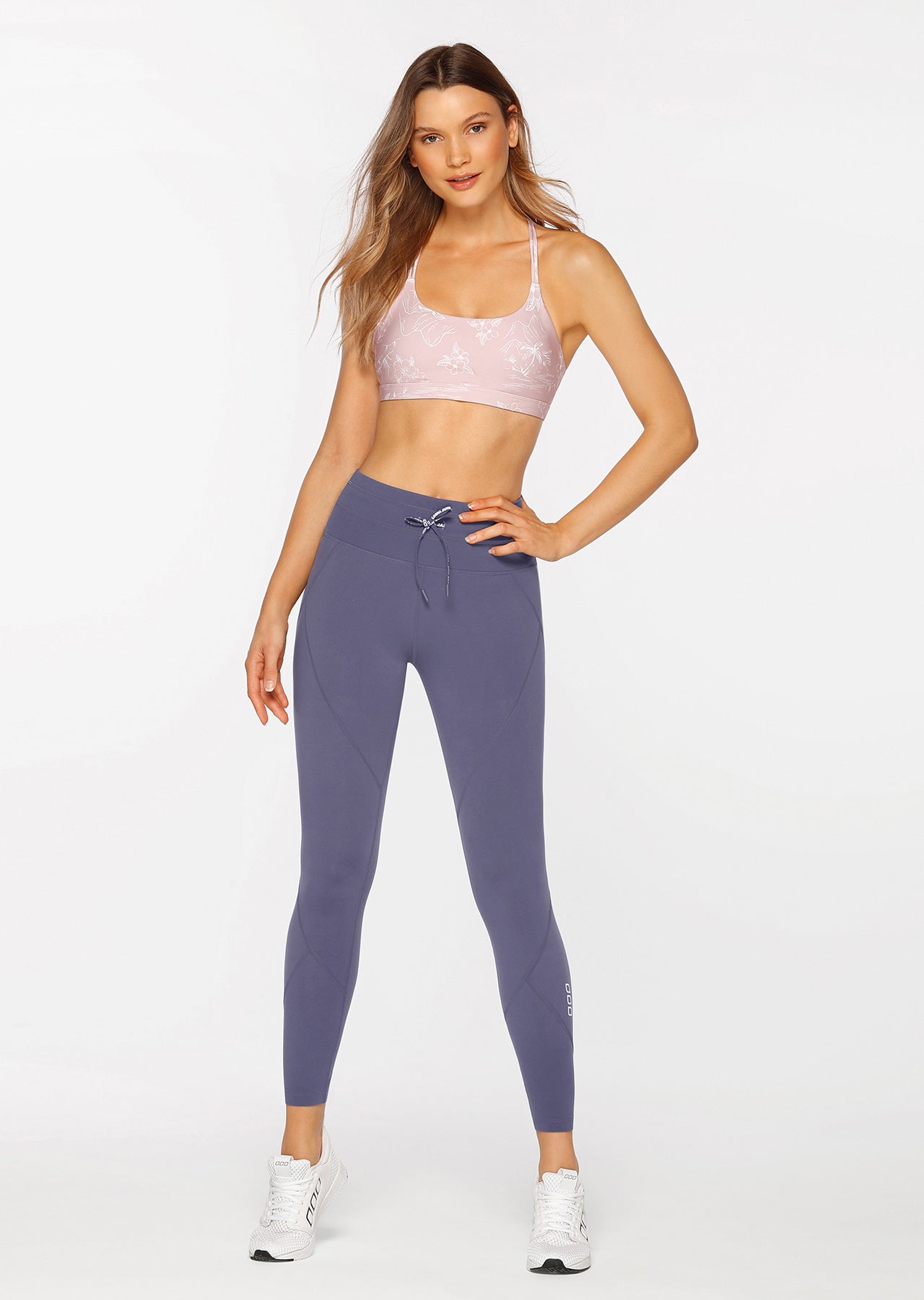 Lorna Jane Ultra Support Full Length Tight - Ocean Grey