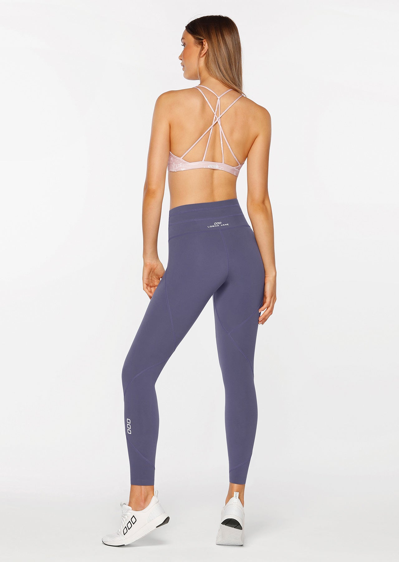 Lorna Jane Ultra Support Full Length Tight - Ocean Grey