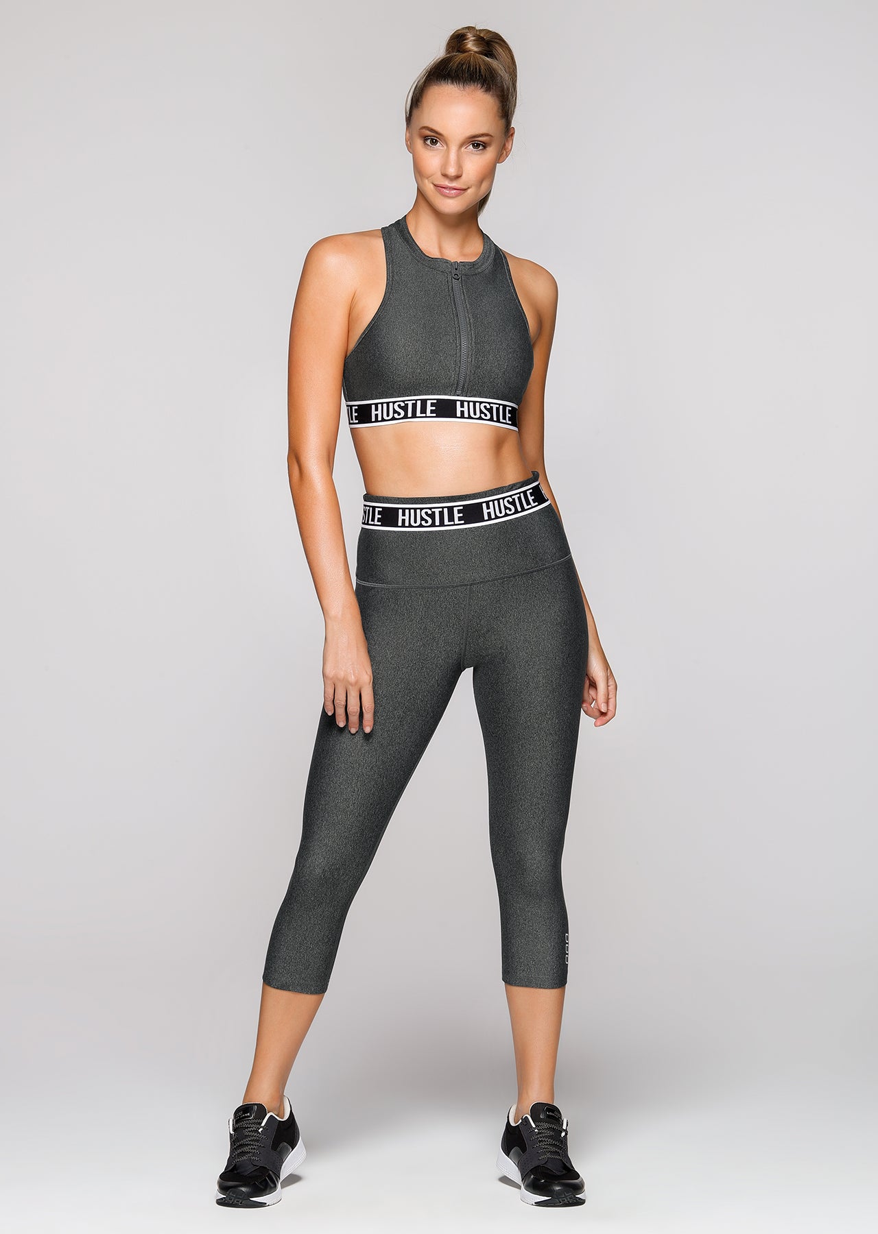 Lorna Jane Unbreakable Sports Bra - Char Marl
