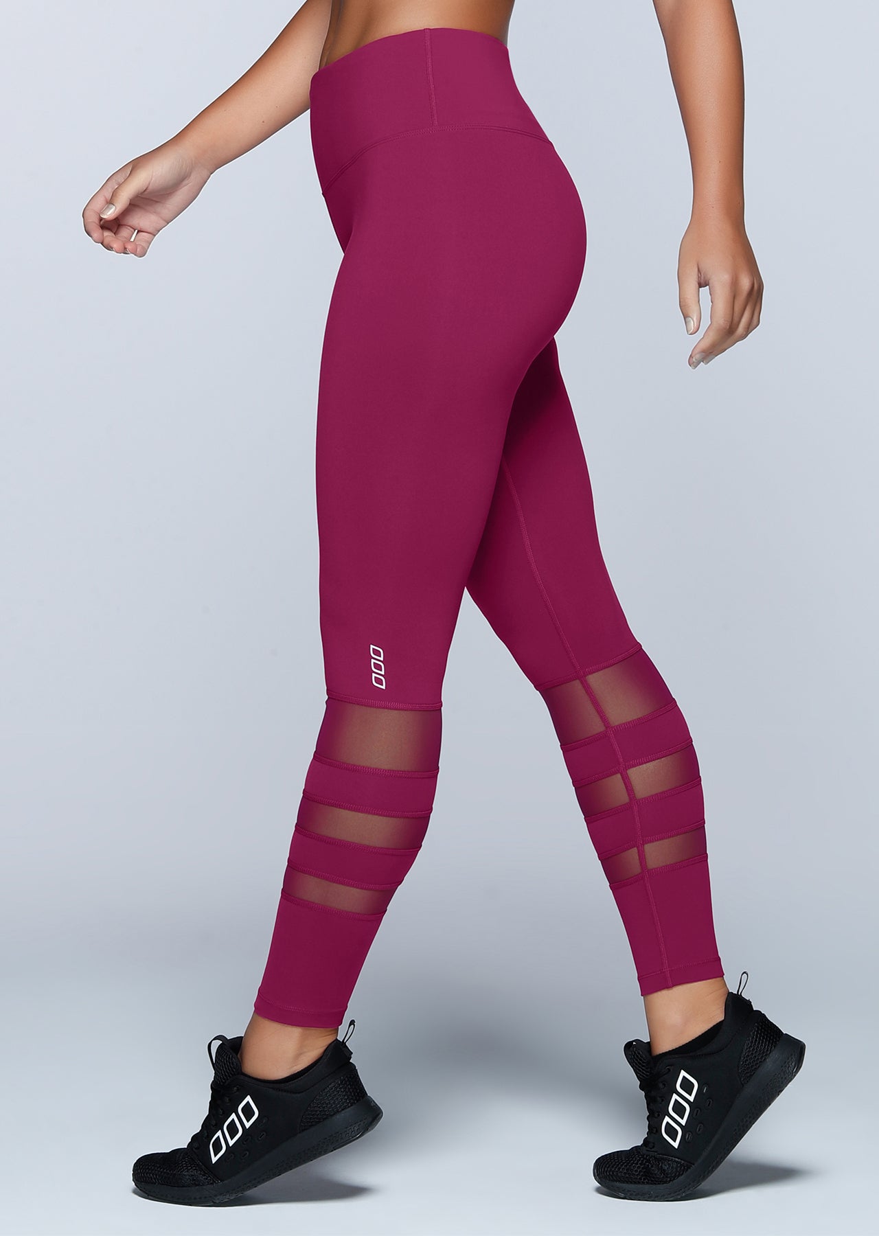 Lorna Jane Undefeated Core F/L Tight - Beetroot