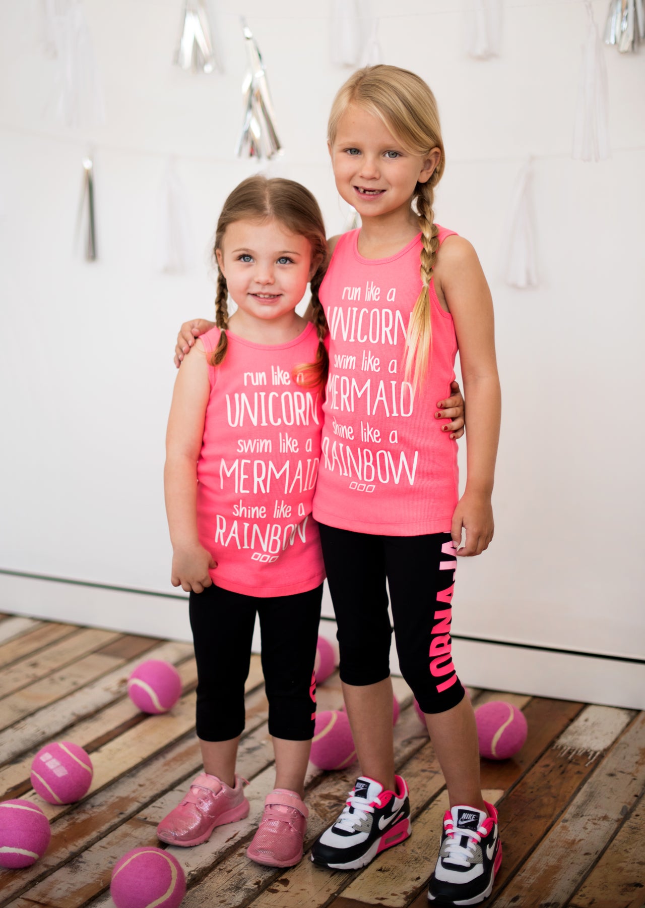 Lorna Jane Unicorn Tank - Funky Pink