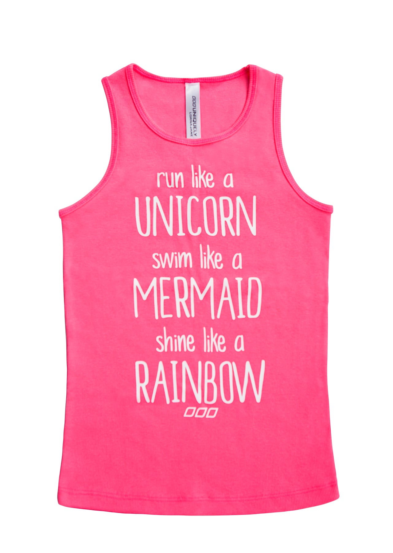 Lorna Jane Unicorn Tank - Funky Pink