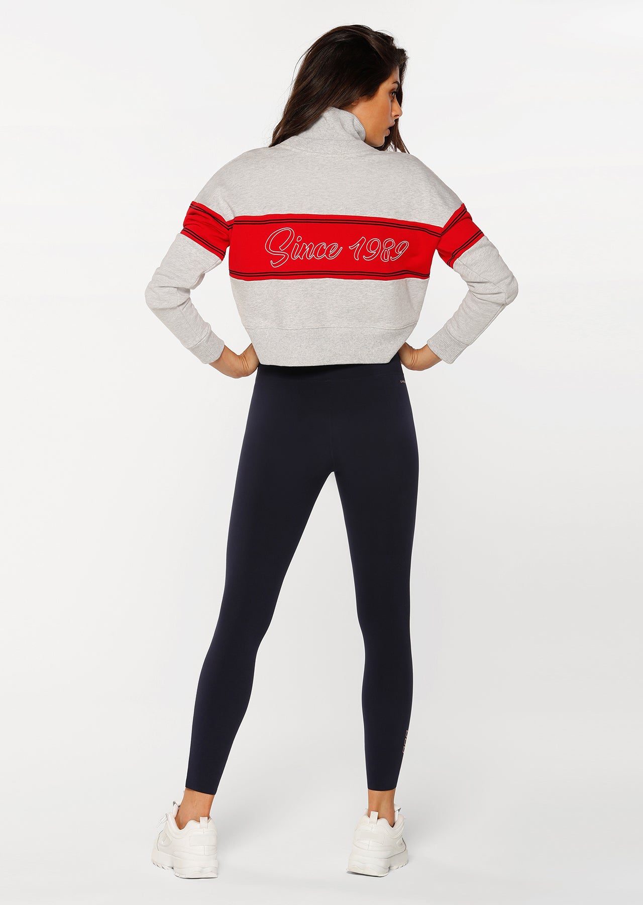 Lorna Jane Uplift Aloe F/L Tight - French Navy