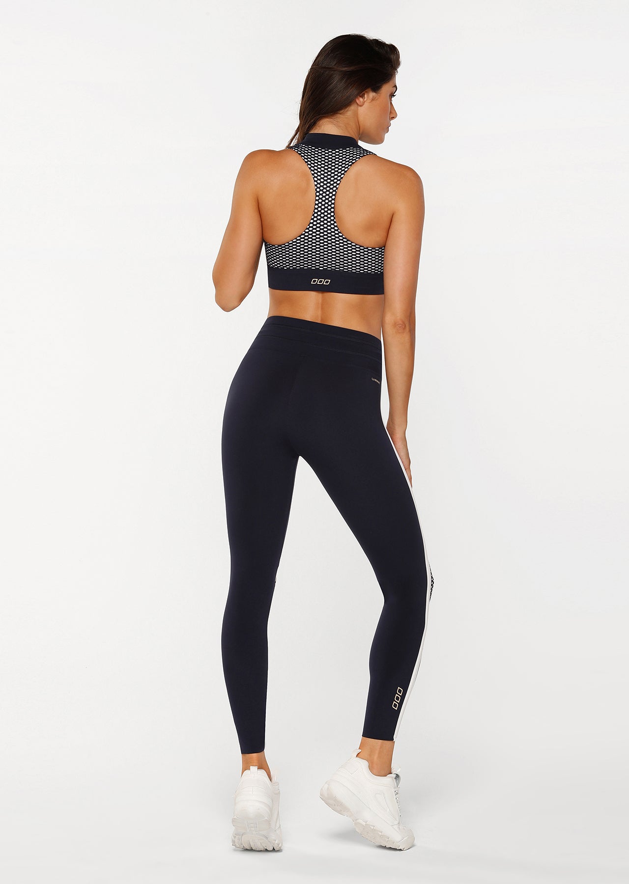 Lorna Jane Uplift Aloe F/L Tight - French Navy