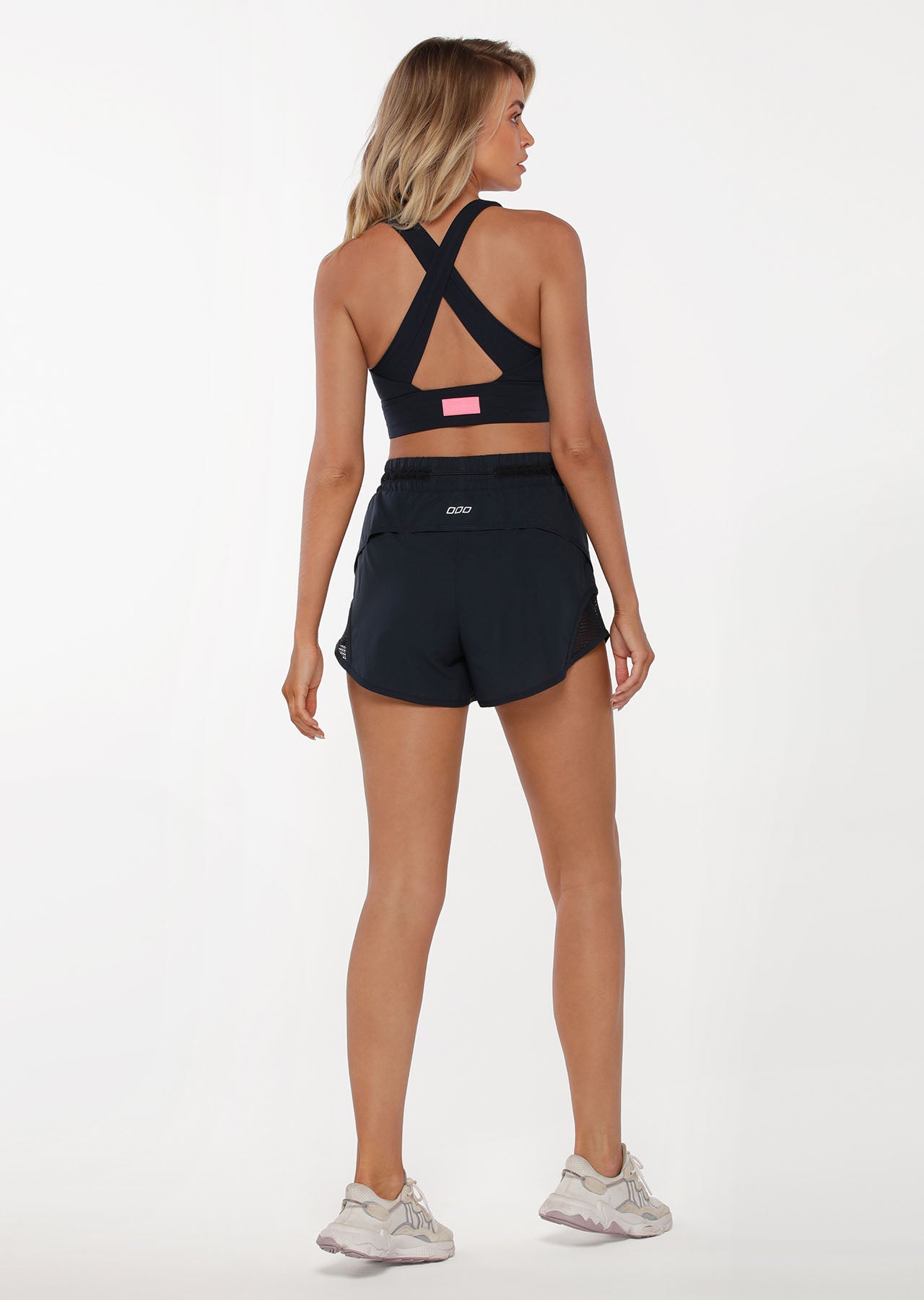 Lorna Jane Utility High Waisted Run Shorts - Midnight Indigo