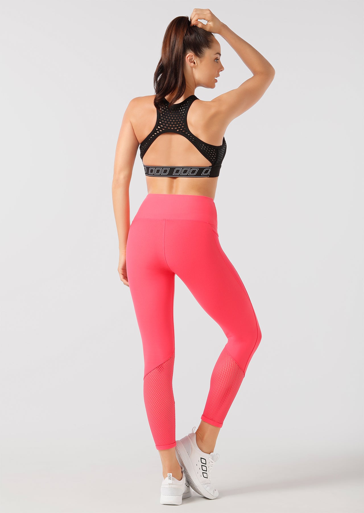 Lorna Jane Valley Core Ankle Biter Tight - Candy Red