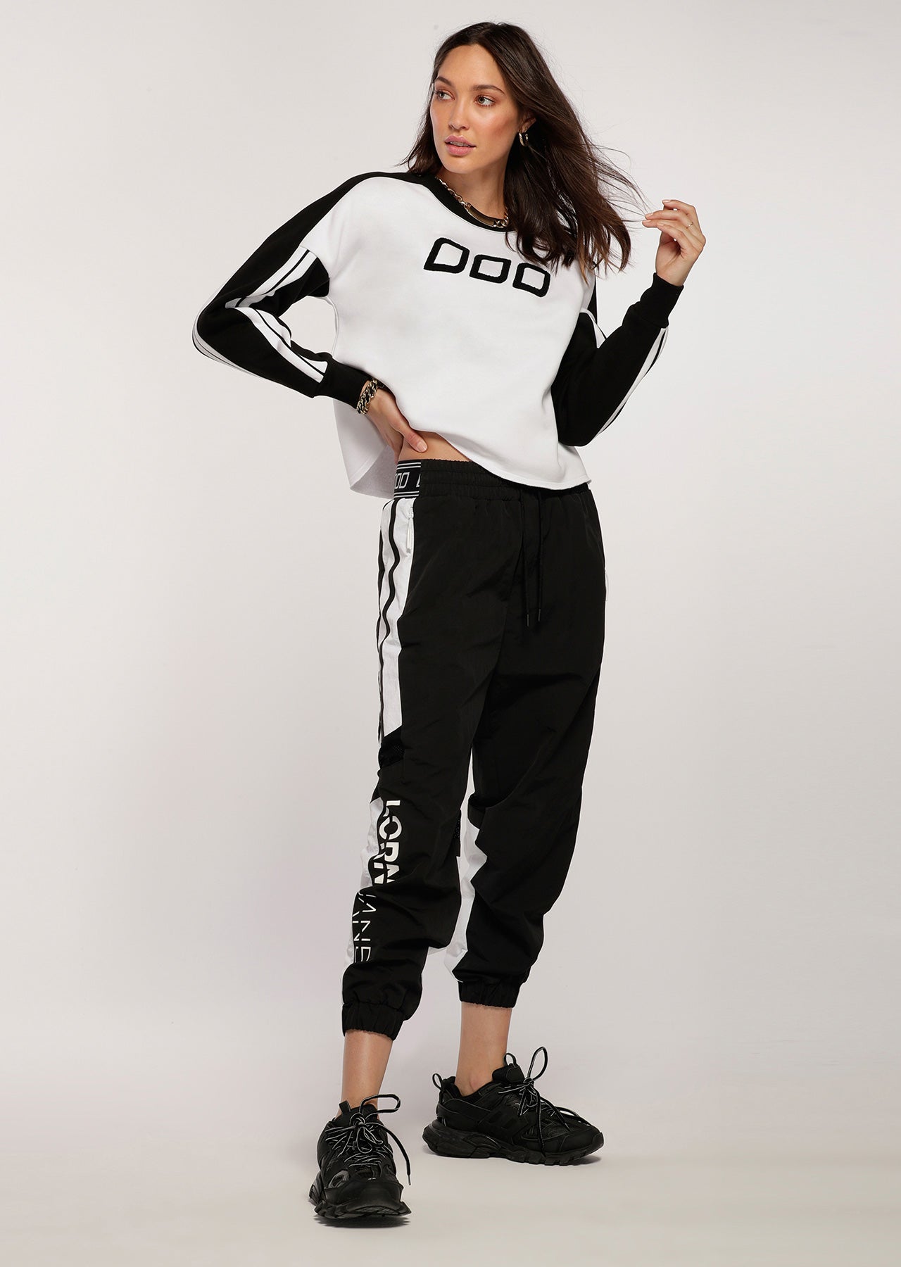 Lorna Jane Vector Travel Pants - Black Multi