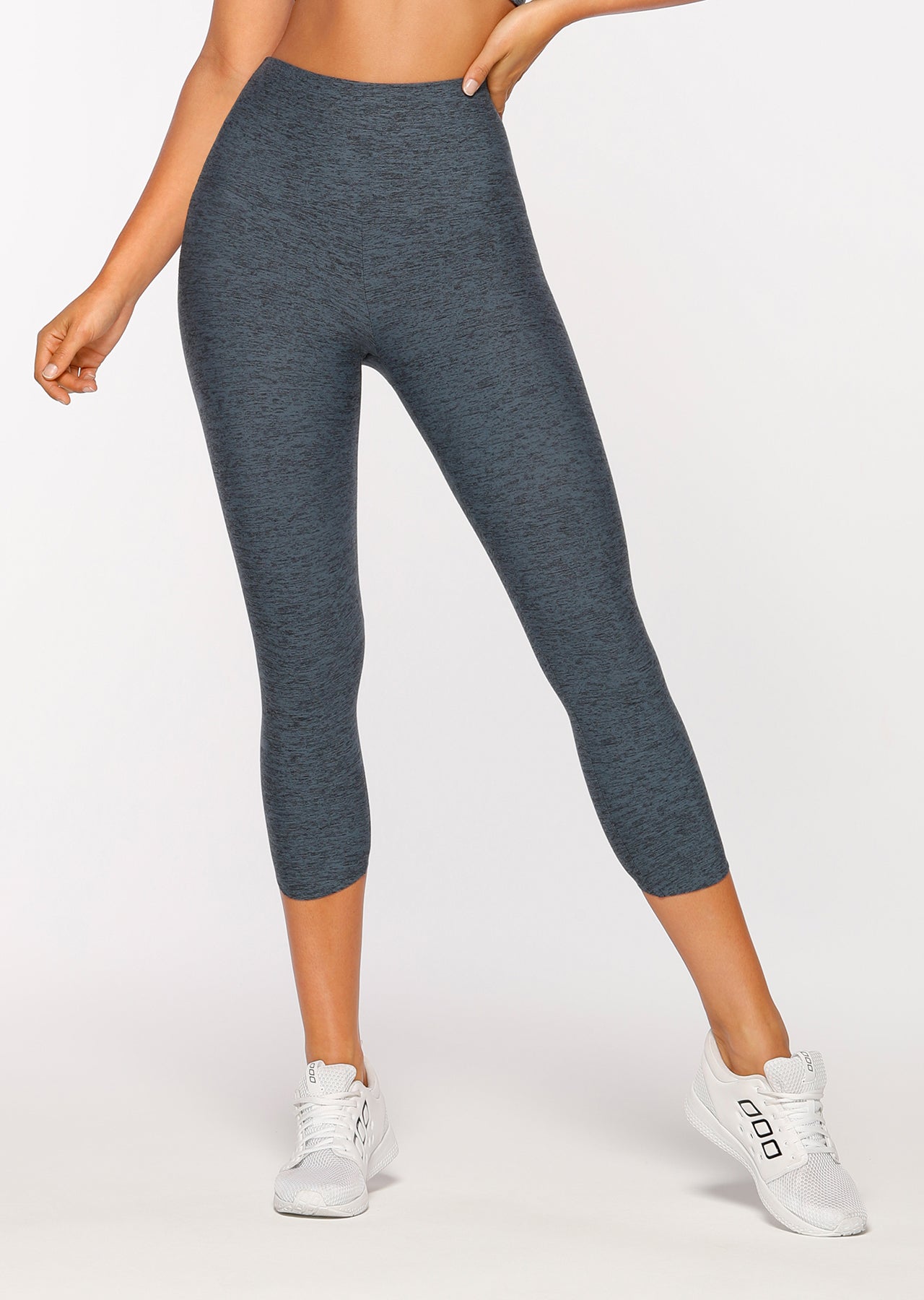 Lorna Jane Venice Beach 7/8 Tight - Scuba Blue Marl