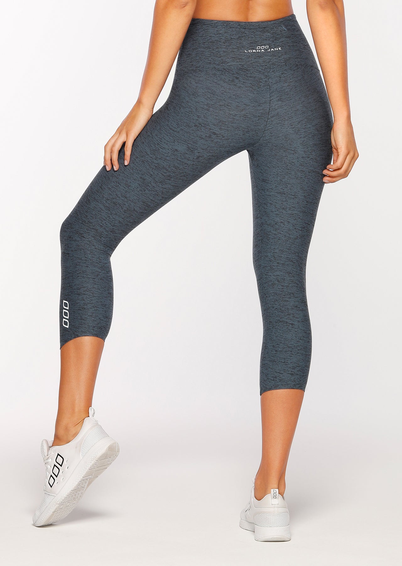 Lorna Jane Venice Beach 7/8 Tight - Scuba Blue Marl