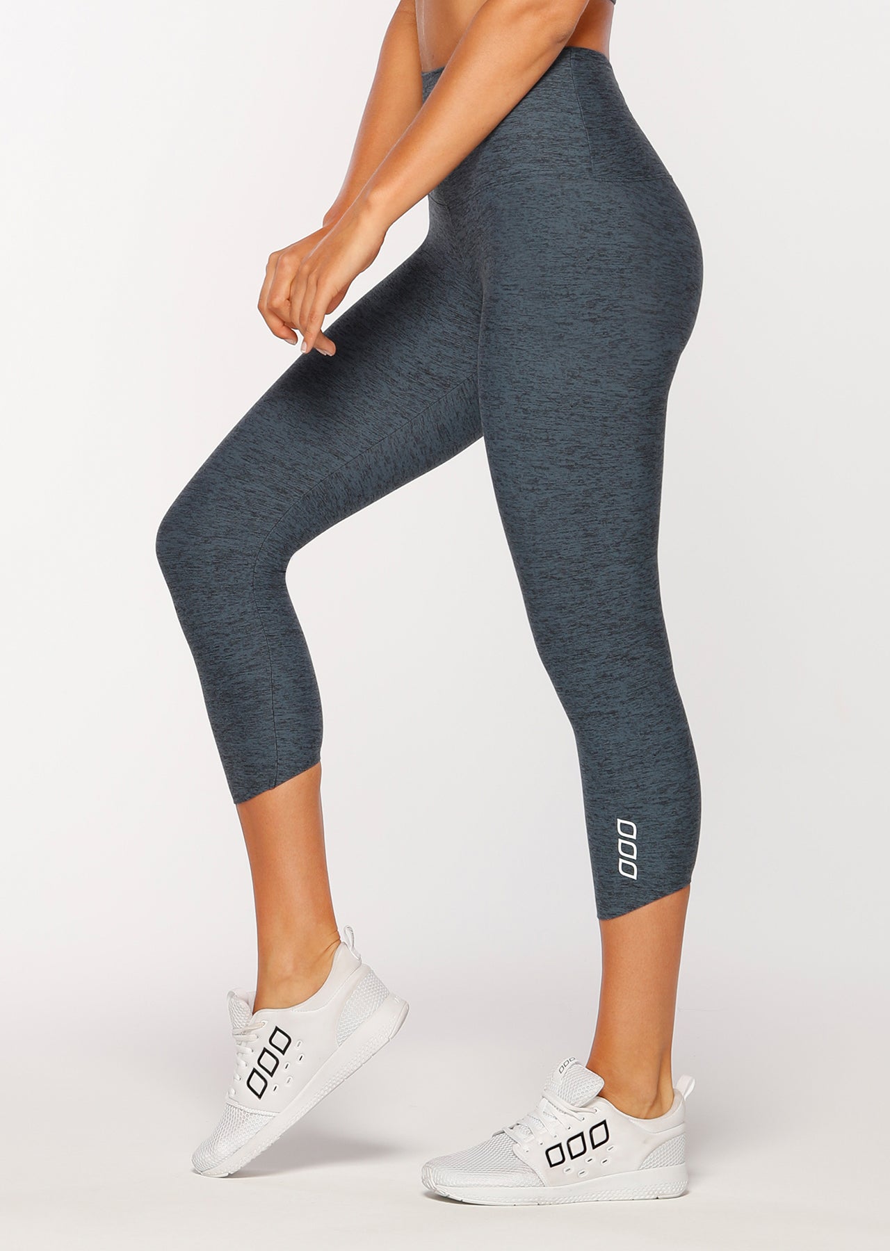 Lorna Jane Venice Beach 7/8 Tight - Scuba Blue Marl