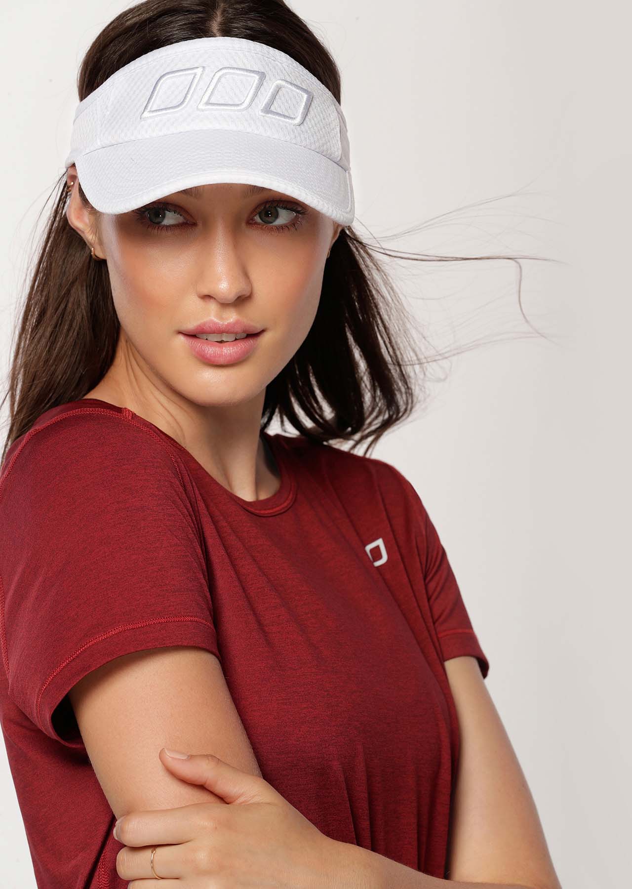 Lorna Jane Ventilation Visor - White