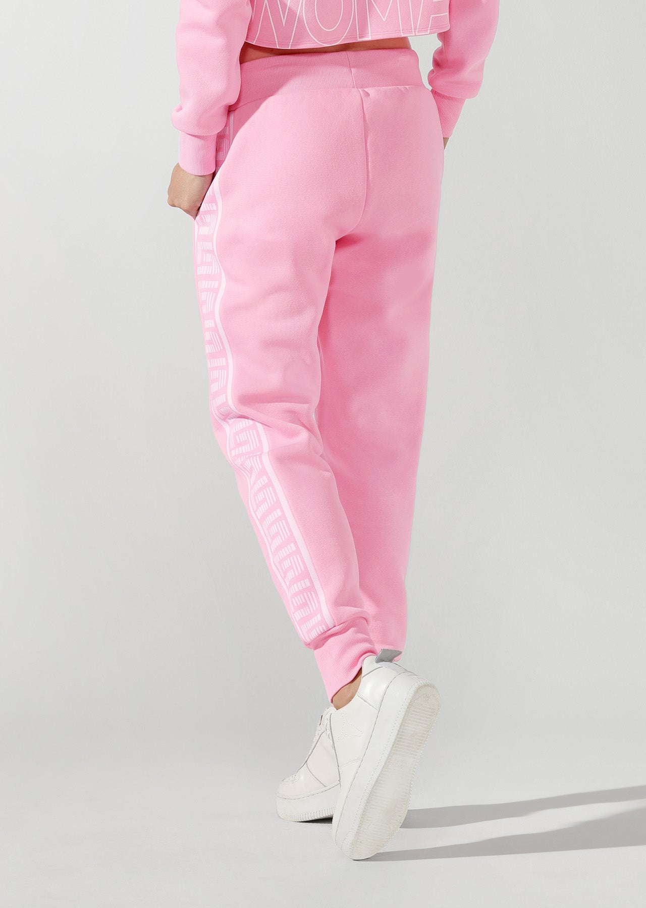 Lorna Jane Vintage Track Pants - Hot Fuchsia