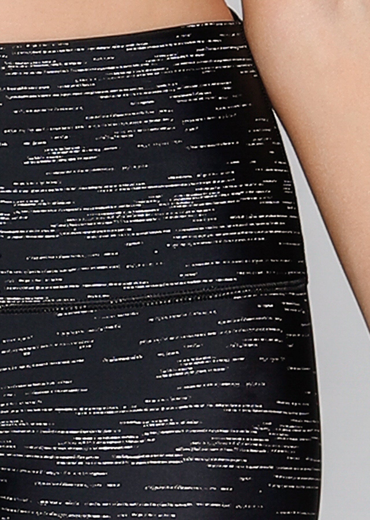 Lorna Jane Virtually Invisible 7/8 Tight - Black Marl