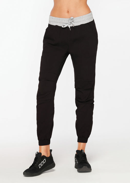 Lorna Jane Winter Flashy Full Length Pant - Black