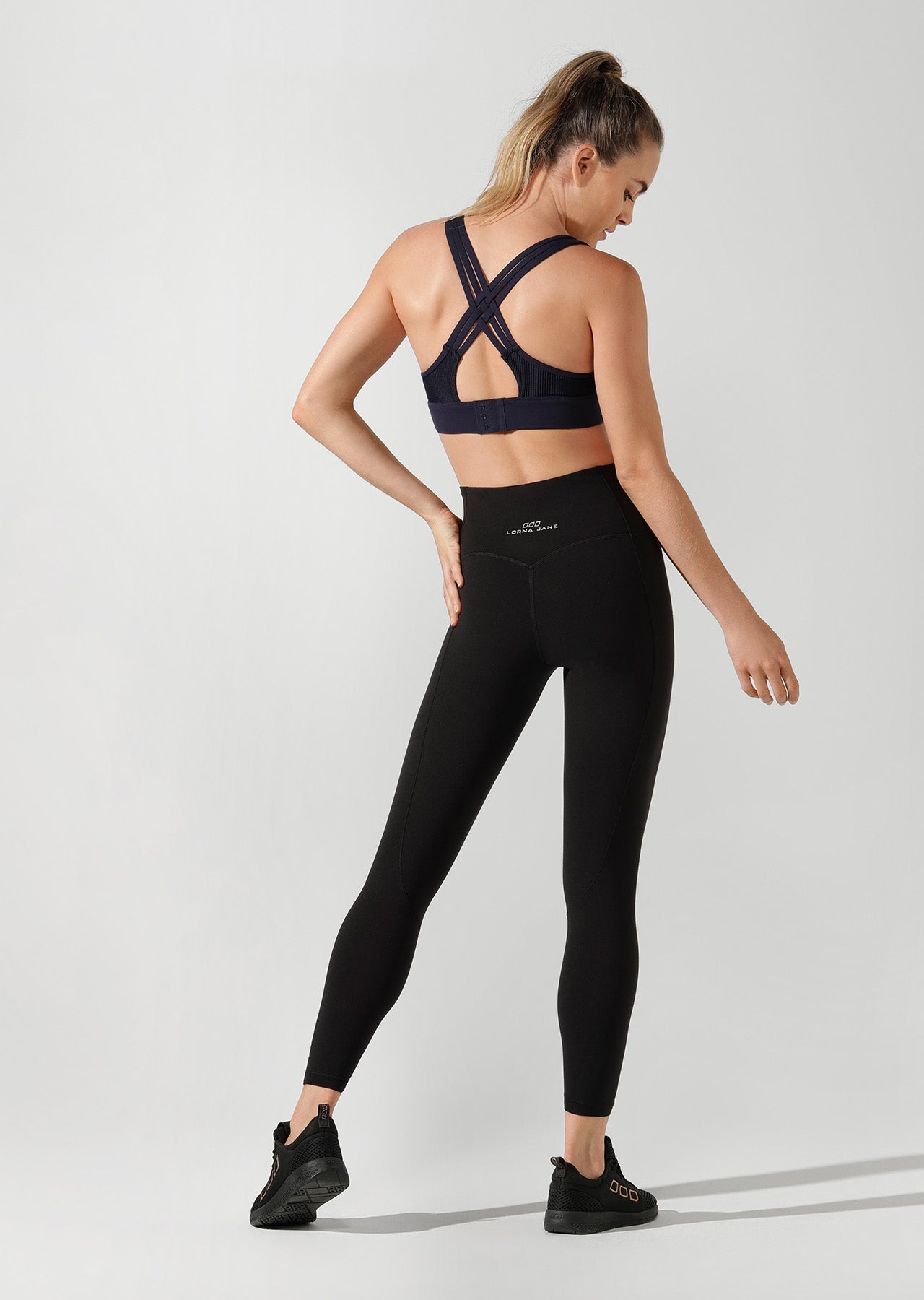 Lorna Jane Winter Thermal Core Ankle Biter Tight - Black