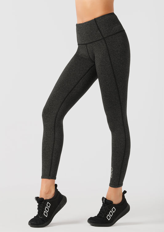 Lorna Jane Winter Thermal Core F/L Tight - Black Marl